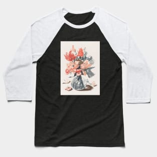 artwork watercolor floral Baseball T-Shirt